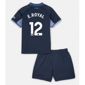 Tottenham Hotspur Emerson Royal #12 Bortaställ Barn 2023-24 Kortärmad (+ Korta byxor)